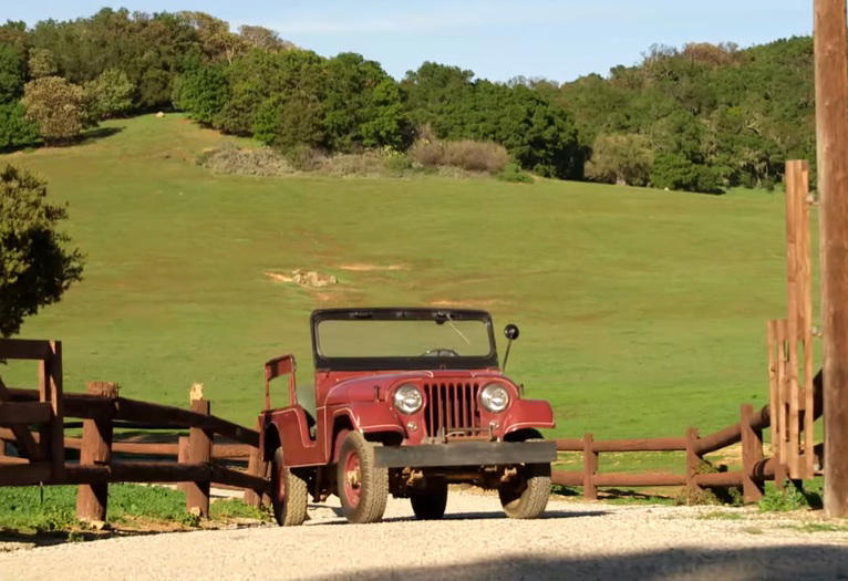 Ronald Reagan's US Army Jeep