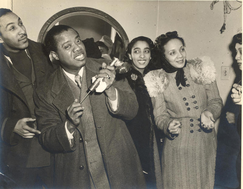 Louis Armstrong and friends, 1940s