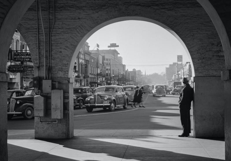 Main Street in Fayetteville, North Carolina, 1941