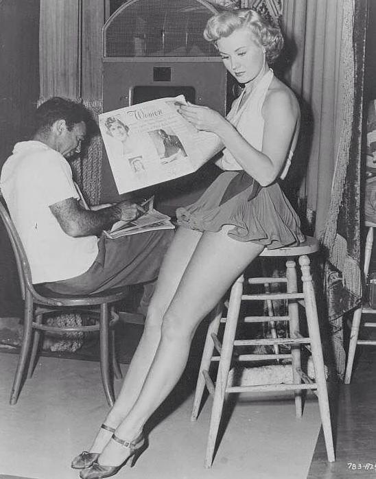 Virginia Mayo, 1940s