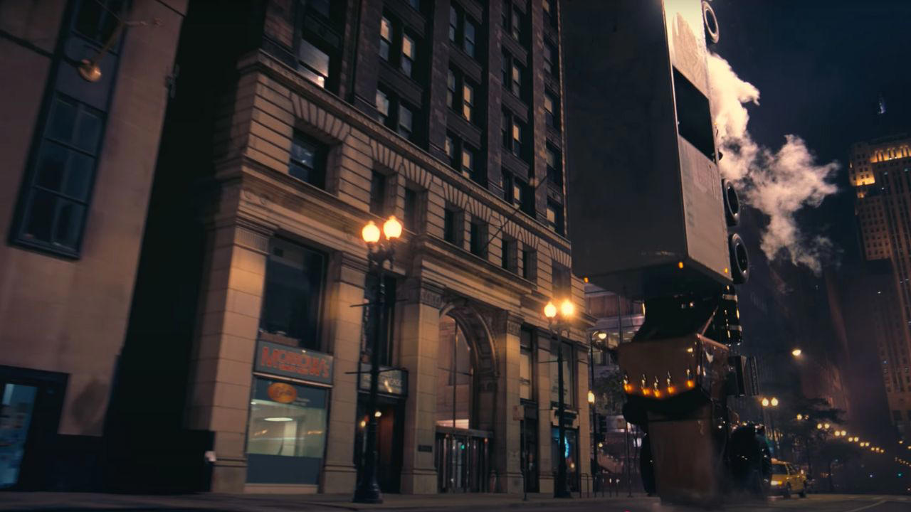 The Dark Knight: Semi Truck Flip