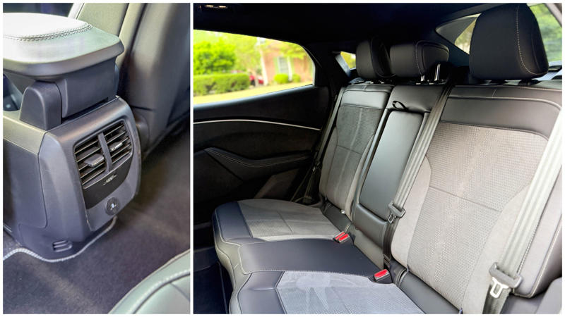 The rear cabin proved to be remarkably comfortable as well.