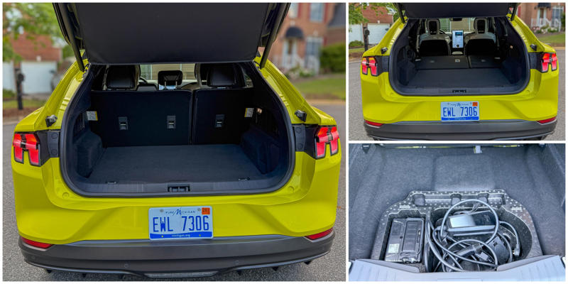 Behind the rear seat is a solid 29.7 cubic feet of cargo space.