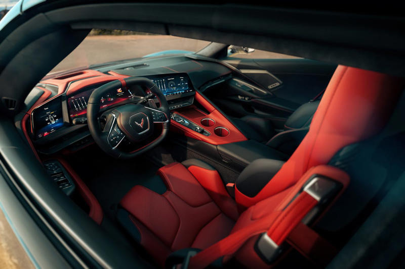 See Interior Photos of the 2026 Chevy Corvette, Now Without the Button Wall