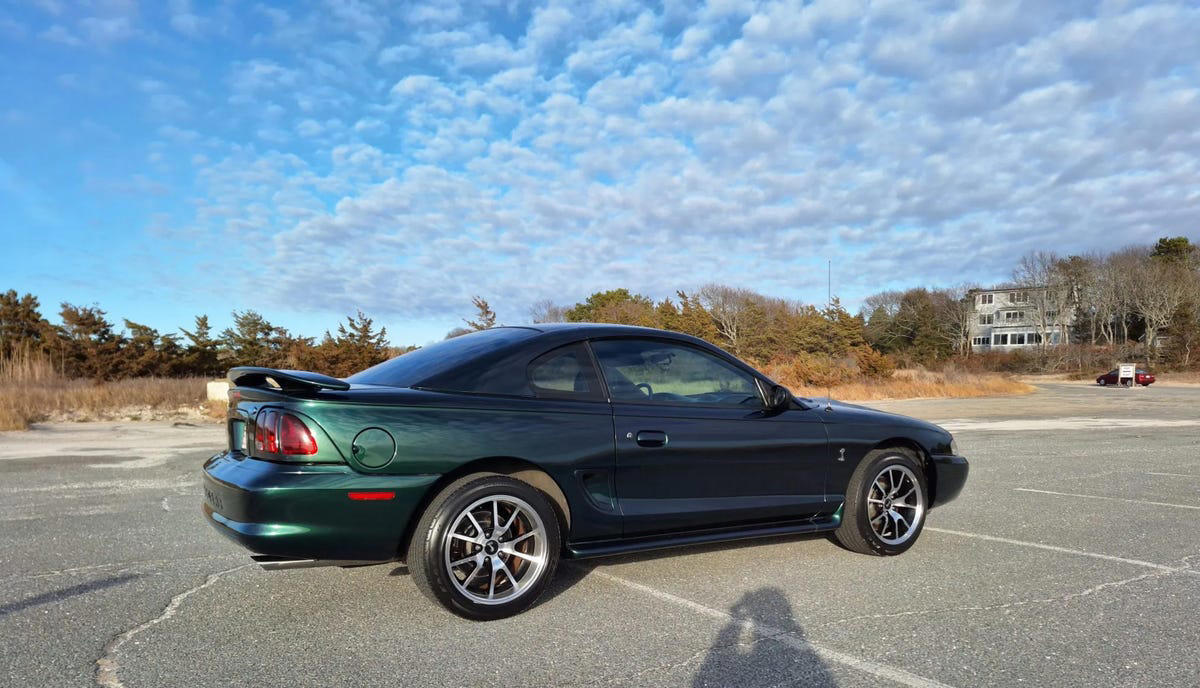 Color-Changing 'Mystic' 1996 Ford Mustang SVT Cobra Found on Bring a Trailer