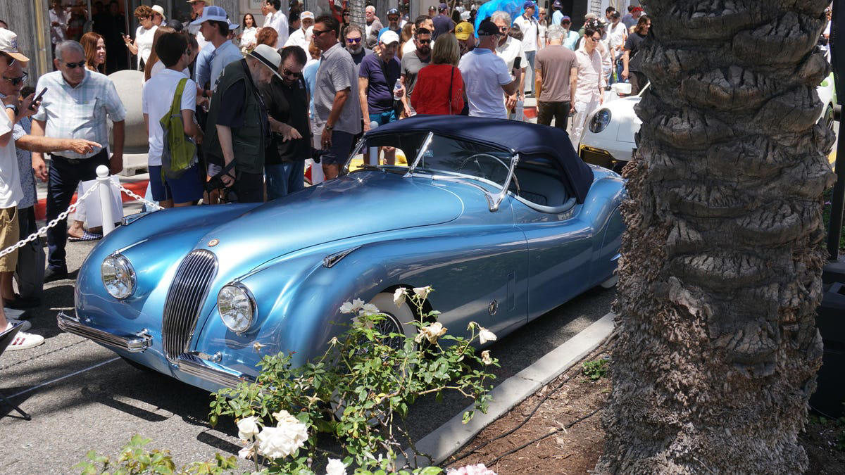 4) Jaguar XK Convertible