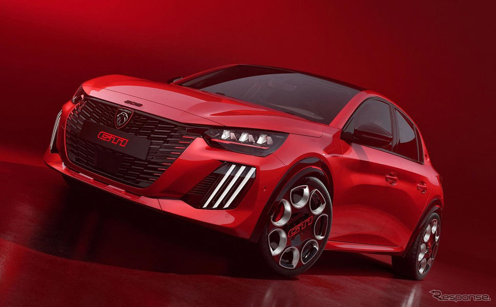 ホットハッチの名車『205 GTi』の再来、『E-208 GTi』にSNS興奮！「ヤバいホイール」などデザインにも熱視線
