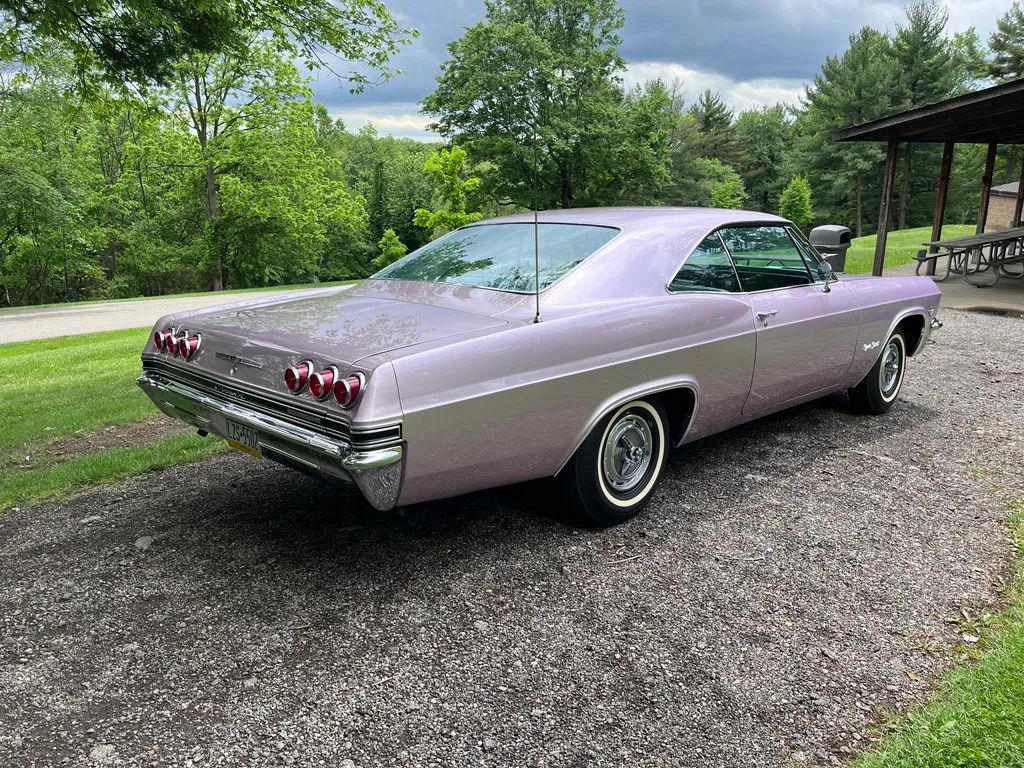 Pretty in Purple: 1965 Chevy Impala on Bring a Trailer