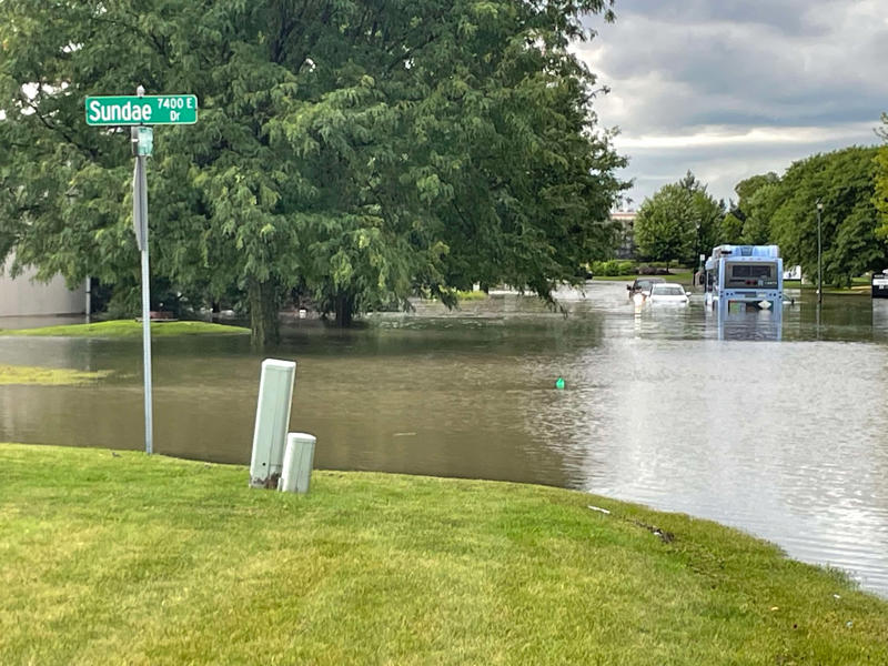 Passengers safe after RMTD bus caught in floodwaters, officials say