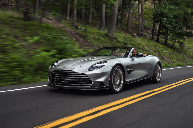 View Exterior Photos of the 2026 Aston Martin Vanquish Volante, the Brand's New Convertible
