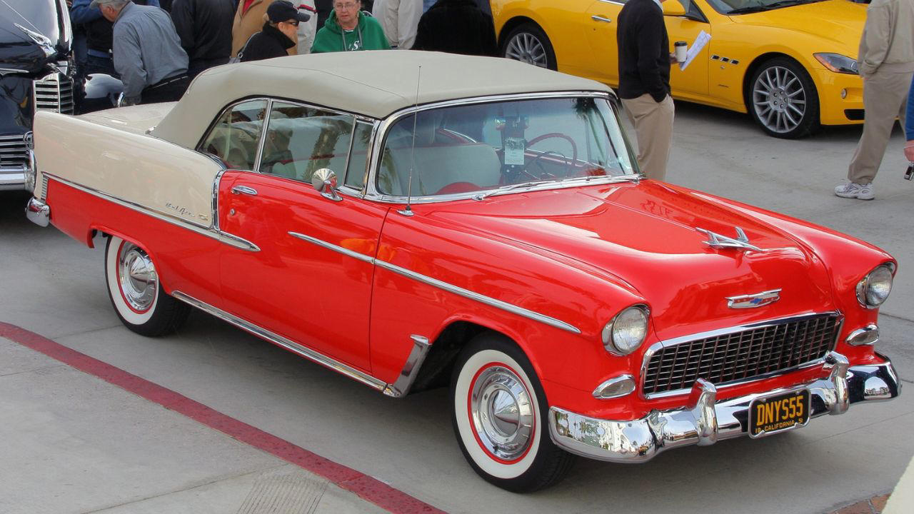 2. 1955 Chevrolet Bel Air – America’s Dream Machine