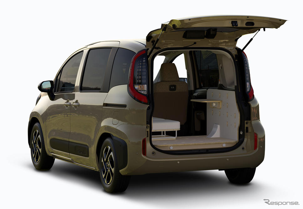 2人乗りの特別なトヨタ『シエンタ』登場に「日本一周したい」「こういうの欲しかったんだよ」など反響