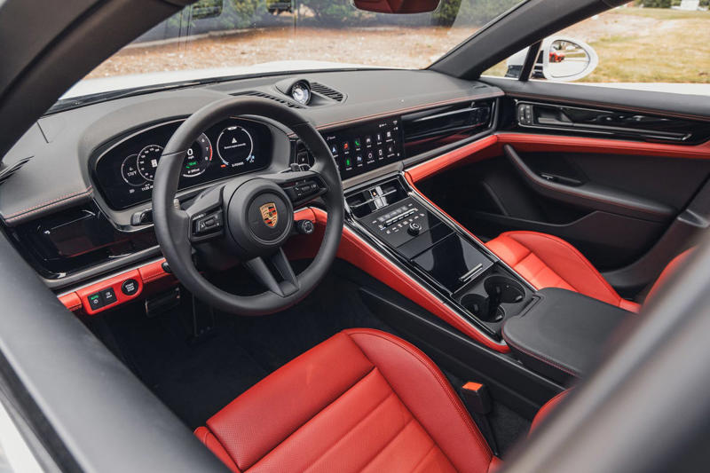 View Interior Photos of the 2025 Porsche Panamera 4 E-Hybrid