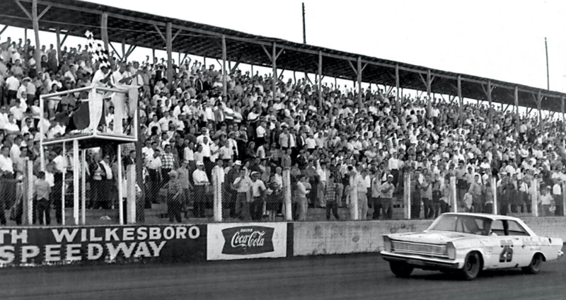 1960s race track - Th Wilkesboro Speedway CocaCola