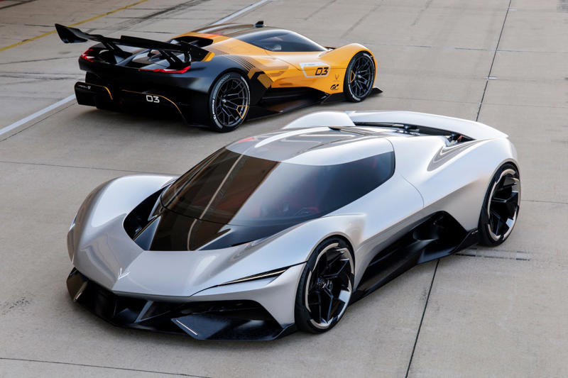 View Photos of the Crazy Corvette CX Concept, Chevy's Sci-Fi Sports Car