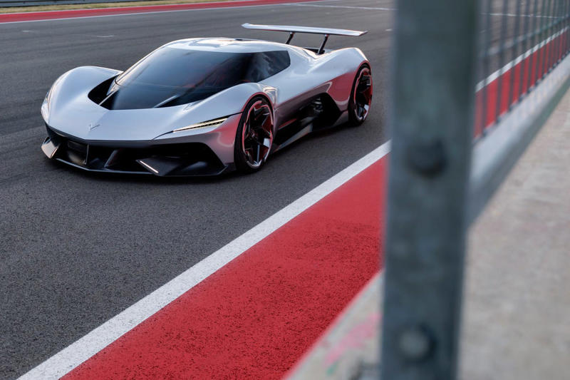 View Photos of the Crazy Corvette CX Concept, Chevy's Sci-Fi Sports Car