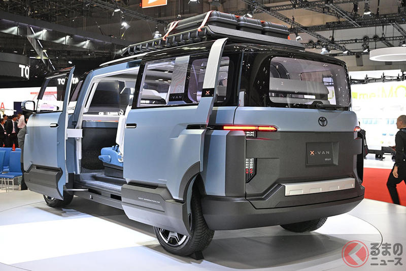 トヨタ斬新「スライドドアSUV」が凄かった！ 全長4.3m×カクカクボディ採用！ フラットな“広々車内”も魅力だった！ 「Tj CRUISER」とは？ 懐かしきコンセプトを改めて振り返る