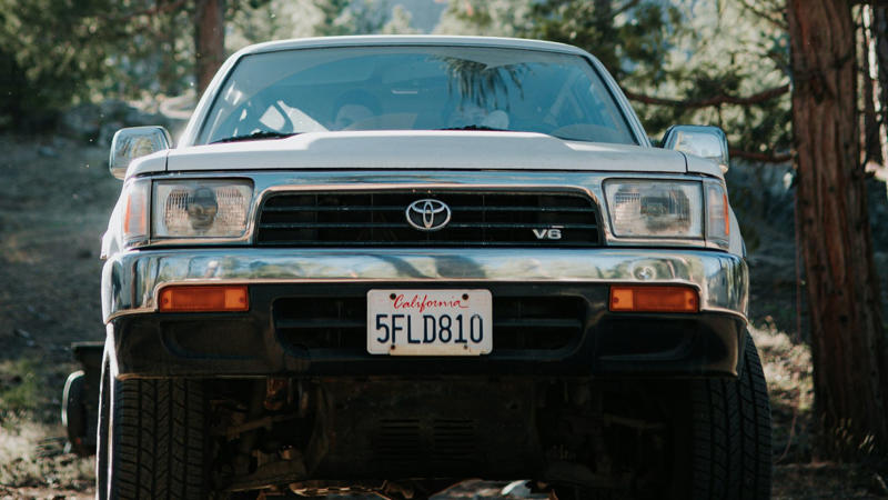 17. Rusty License Plate Screws