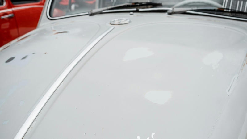 1. Faded Paint On The Hood