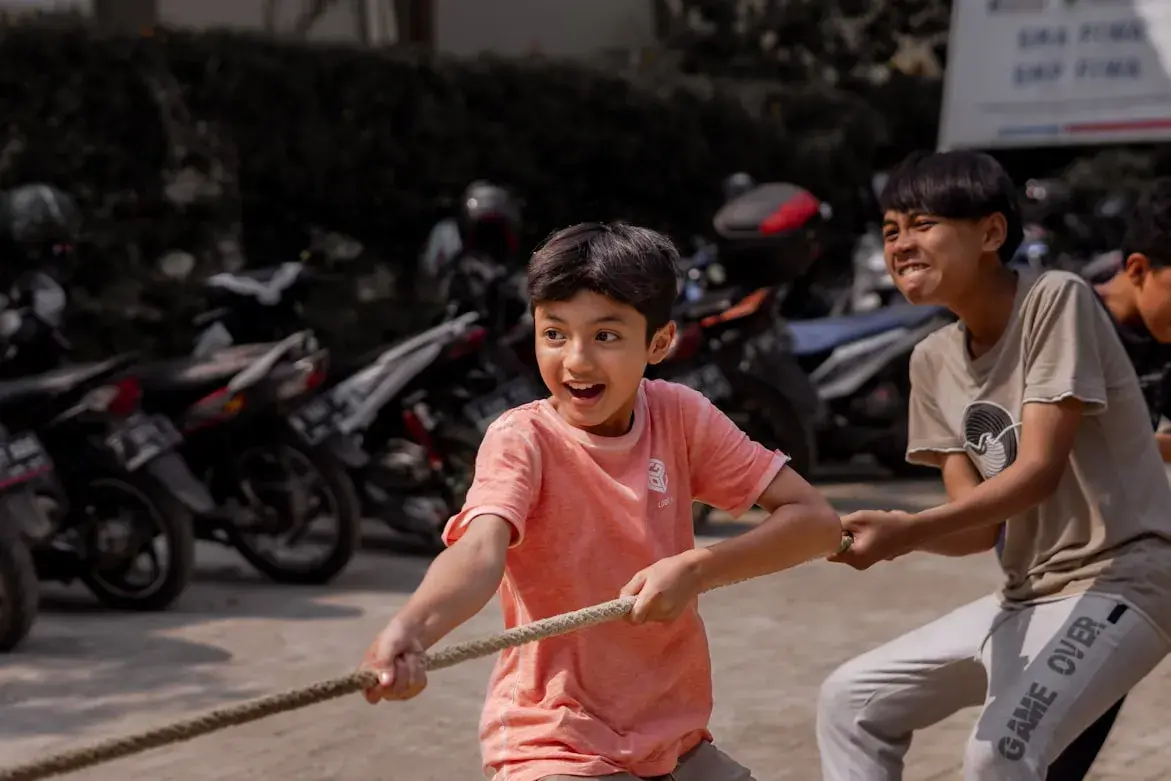 8. Tug of War on Concrete