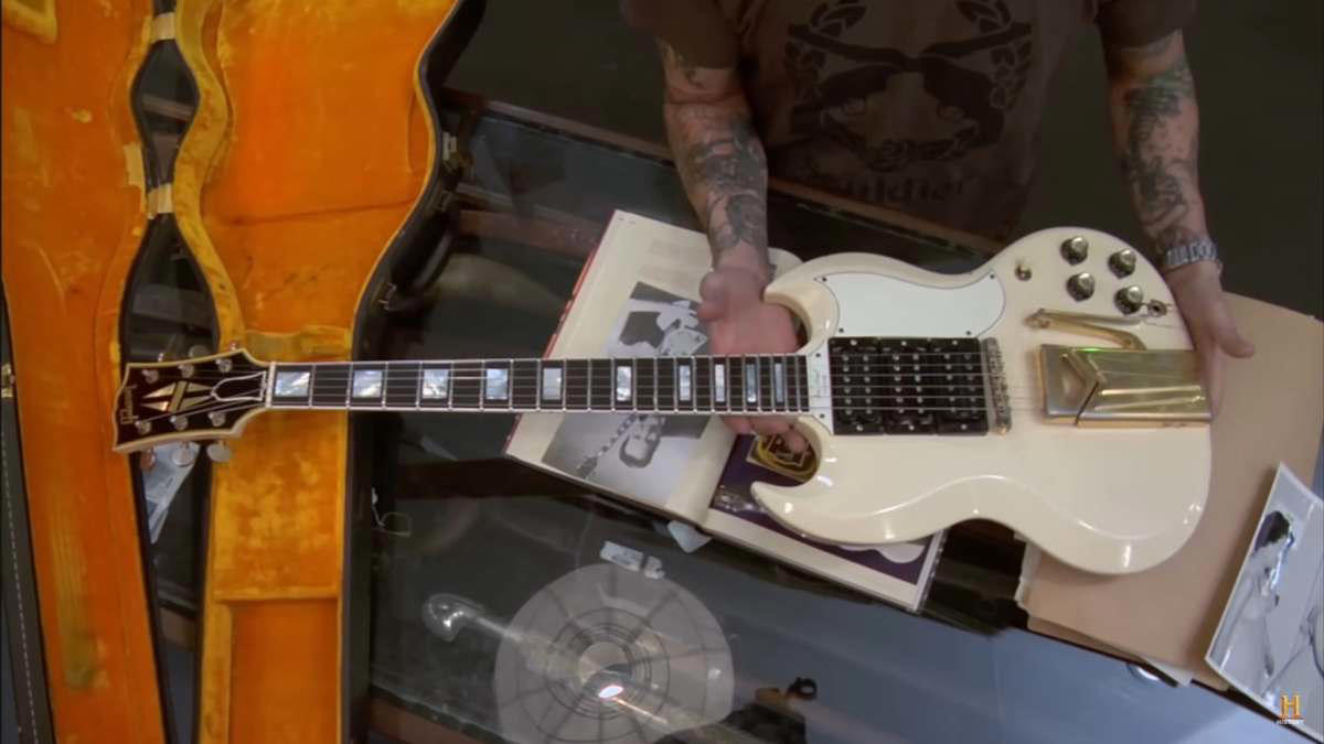 Mary Ford's 1961 Gibson SG Les Paul Guitar