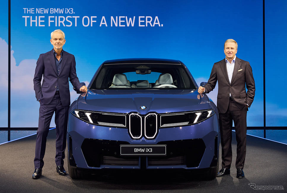 ノイエクラッセ第一弾、BMW『iX3』市販モデルを正式発表、航続距離800km超の電動SUV