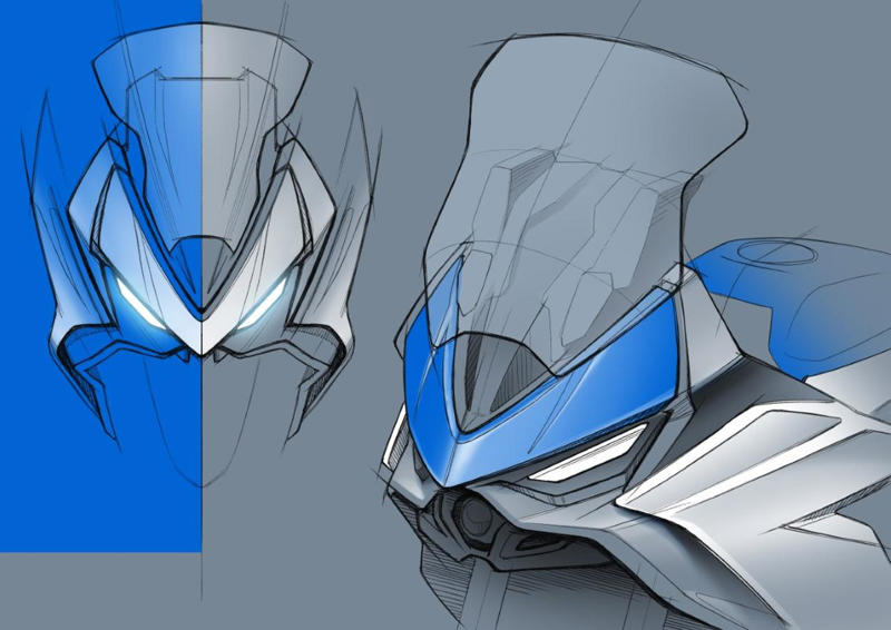 新型『SV-7GX』は足つき良好なだけじゃない！ 空力も前後サスペンションもタンク容量も装備もロングツーリングに本気だ！【スズキのバイク！ の新車ニュース／EICMA2025】