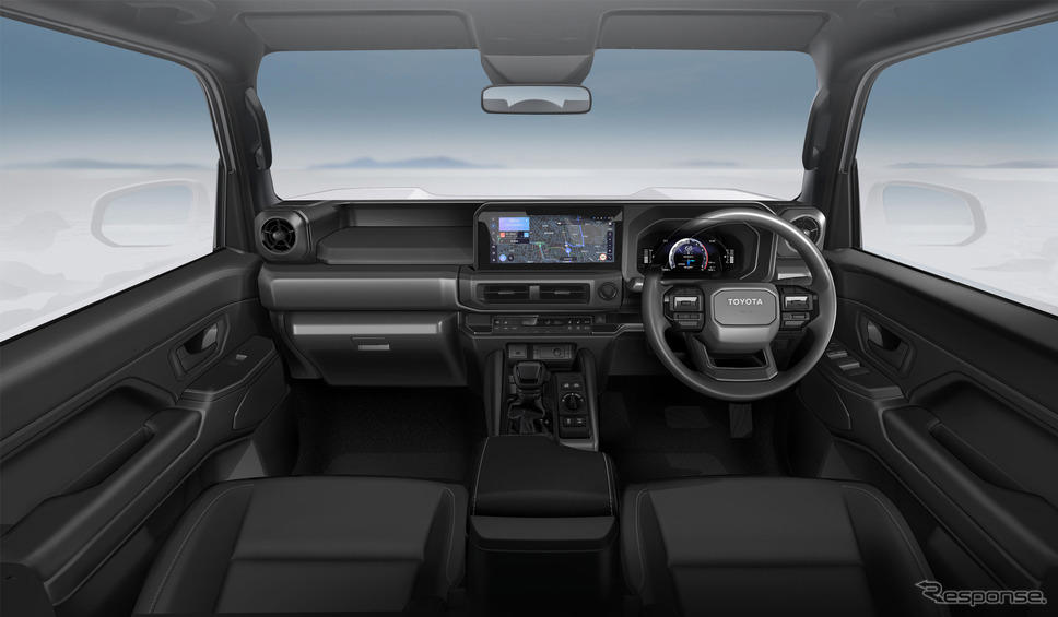 【トヨタ ランドクルーザーFJ】小さくても廉価版じゃない！ 実はほぼ「ランクル250」まんまの質実剛健インテリア