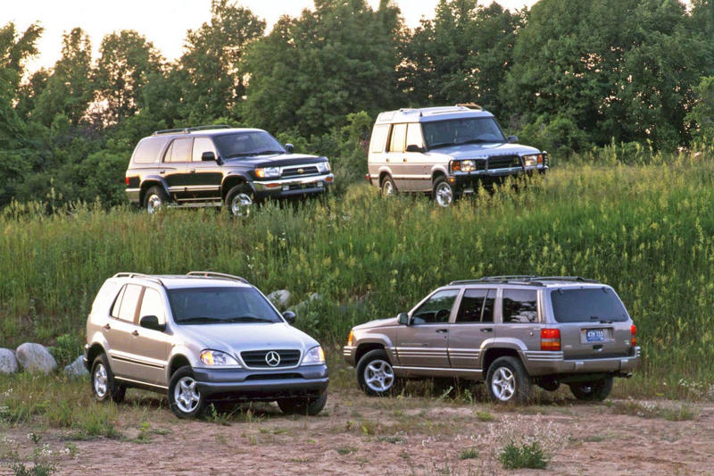 View Photos of the 1998 Mid-Size Off-Road SUV Comparison Test