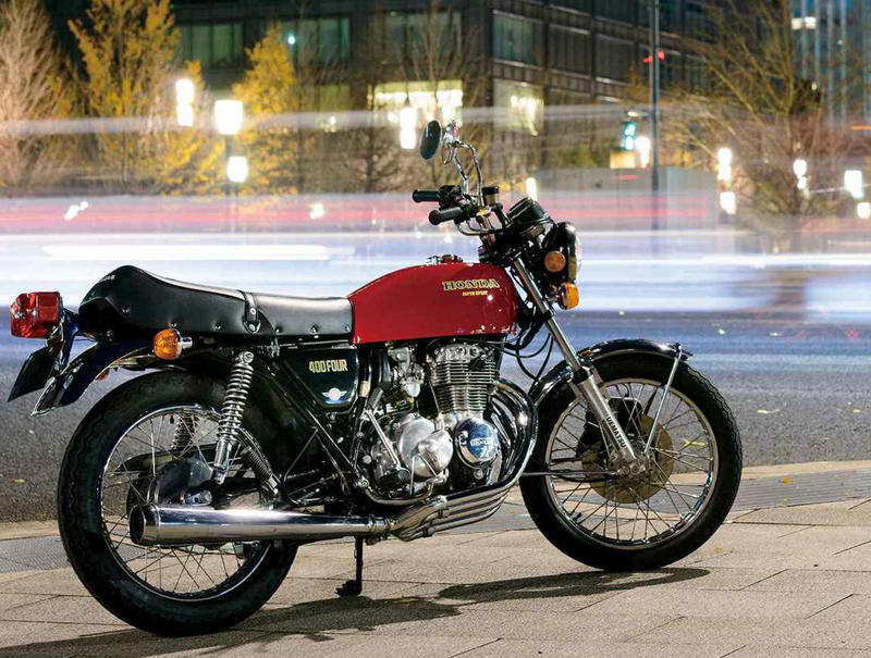 ホンダ「ドリームCB400FOUR」（1974年）当時の400ccクラスに唯一登場した4気筒スポーツモデル【空冷4発ヨンヒャク回顧録】