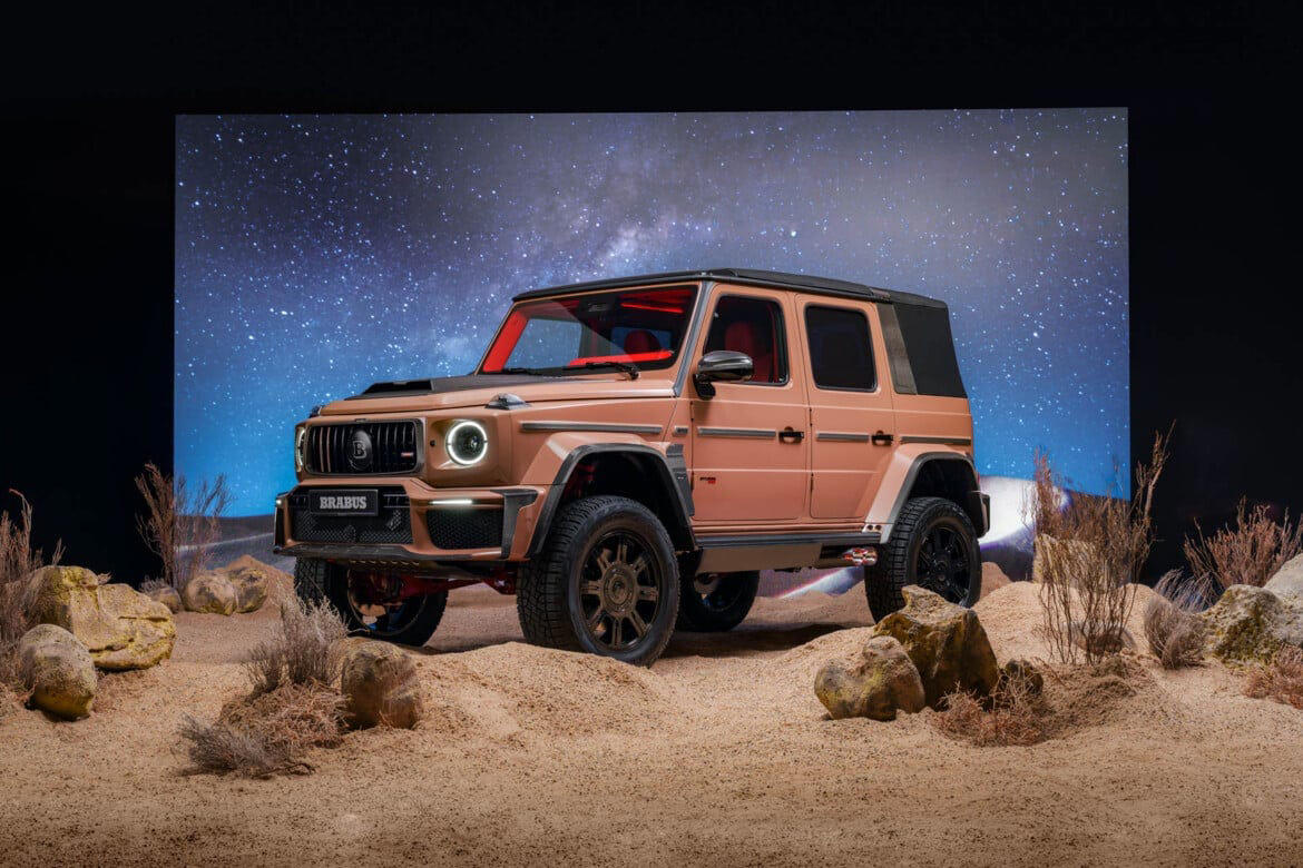 Photo Gallery: See the Mercedes-AMG G63-Based Brabus XL 800 Cabrio from Every Angle