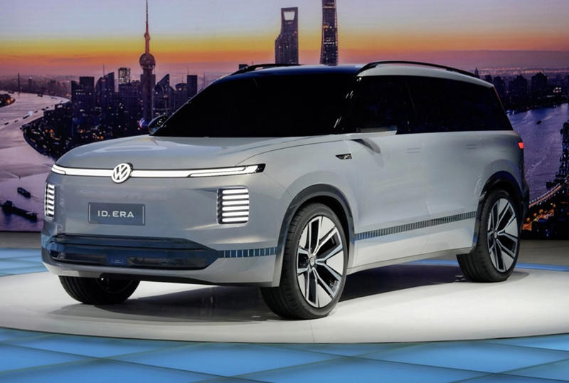 Volkswagen’s biggest electrified SUV reveals its wild, screen-filled interior