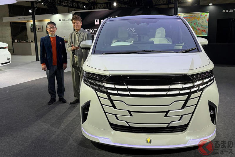 トヨタ「斬新顔アルファード」世界初公開! “ドレス”纏うデザインとは… レクサス新型「ESカスタム」も同時公開へ モデリスタに刮目せよ