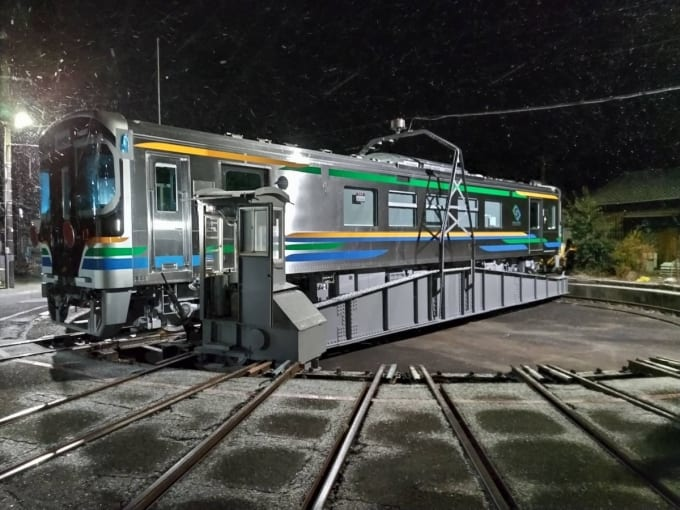 天浜線に新型車両「THG100形」が到着 3月中旬デビュー予定