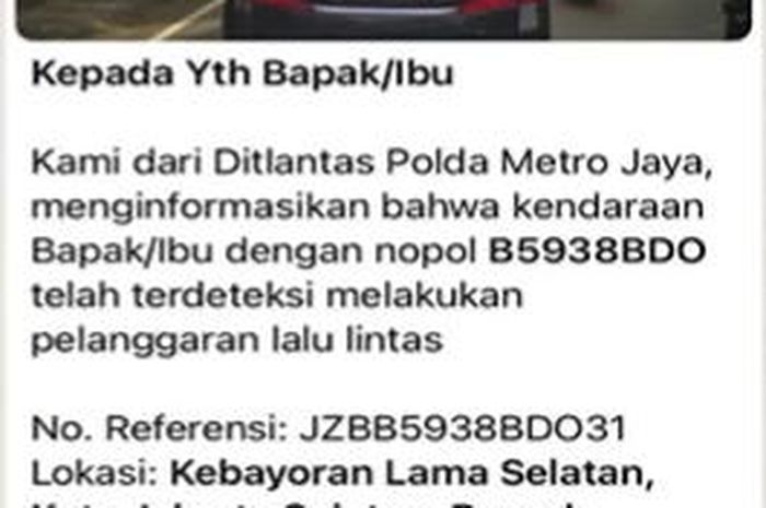tilang, tilang elektronik, ETLE, Denda Tilang Elektronik, Konfirmasi Tilang Elektronik, Konsekuensi Tanggung Sendiri, Ini Akibat Telat Konfirmasi dan Bayar Denda Tilang Elektronik