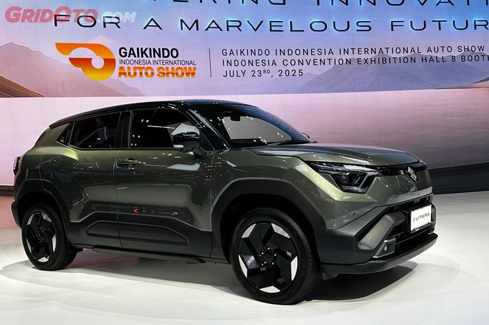 mobil baru, mobil listrik, pt suzuki indomobil sales (sis), GIIAS 2025, Suzuki e Vitara, Nafsu Konsumen Ditahan Dulu, Ini Alasan Suzuki Jual e Vitara Tahun Depan