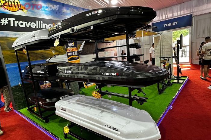 roof box, roof box whale, whale carrier, harga roof box, GIIAS 2025, Bikin Kaget, Whale Carrier Luncurkan Roof Box Harga Cuma Rp 3,5 Juta