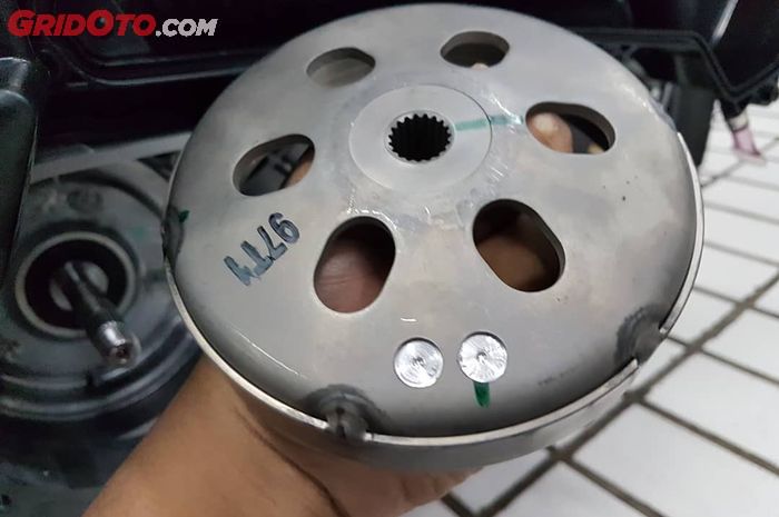 motor matic, mangkok kampas ganda, mangkok kopling, kelebihan mangkok kopling racing, kelebihan mangkok kampas ganda racing, mangkok kampas kopling, Ternyata Ini Kelebihan Motor Matic Pakai Mangkok kopling Racing, Baru Tahu