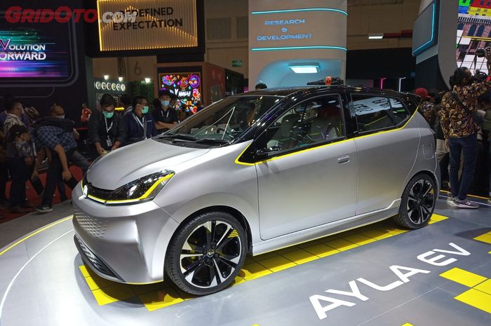 daihatsu, mobil listrik, daihatsu ayla, Ayla EV, Ayla EV Kembali Tampil di Sunter, Apakah Sinyal Segera Meluncur?