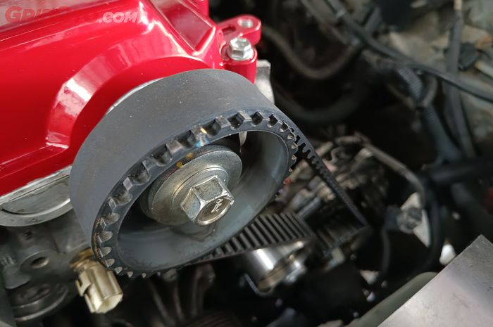 usia, karet, putus, noken as, timing belt, Timing Belt Wajib Diganti 40.000 Kilometer, Ini Risiko Kalau Dibiarkan