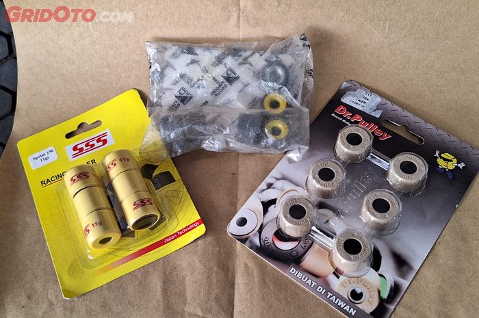 motor matic, roller, roller motor matic, cara ganti roller motor matic, cara yang benar menurunkan berat roller motor matic, Segini Angka Ideal Buat Ganti Roller Motor Matic Lebih Enteng