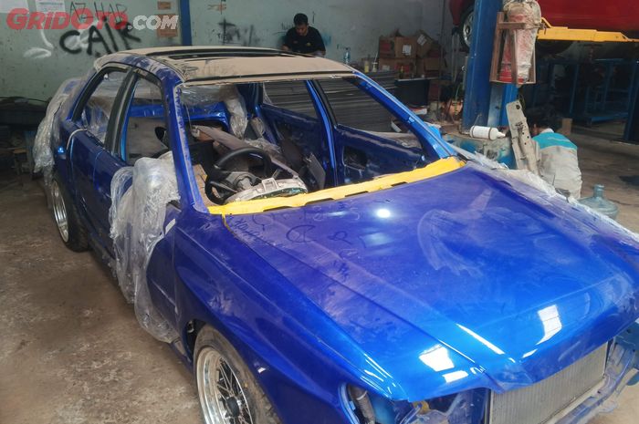 cat mobil, cat mobil baret, dempul bodi mobil, dempul mobil tebal, repaint body, Jangan Cat Ulang Bodi Mobil Kalau Dempulnya Asal, Ini Risikonya!