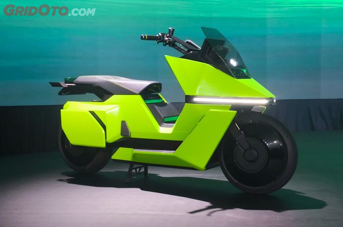 motor listrik, autonomous, Motor listrik omoway, Omoway, OMOWAY Kenalkan Motor Listrik Buatannya, Pakai AI Bisa Jalan Sendiri