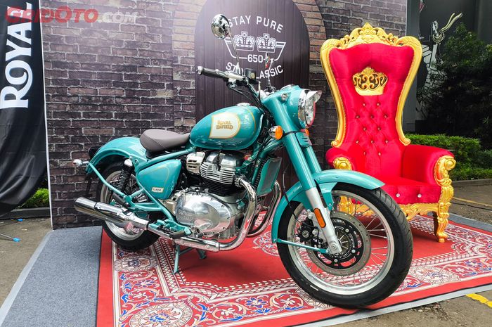 royal enfield, classic, motor baru, royal enfield classic, classic 650, Banyak yang Nunggu, Royal Enfield Resmi Luncurkan Classic 650