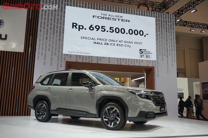 mobil baru, subaru, Subaru Forester, Subaru Indonesia, GIIAS 2025, Subaru Forester Terbaru Rilis di GIIAS 2025, Begini Spesifikasinya