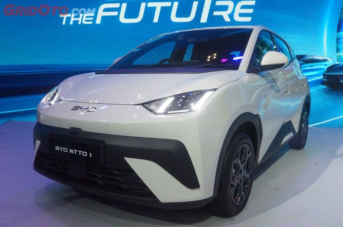 BYD Atto 1, Atto 1, Atto, Viral Karena Murah Berkualitas, Sekuat Apa Motor Listrik BYD Atto 1?