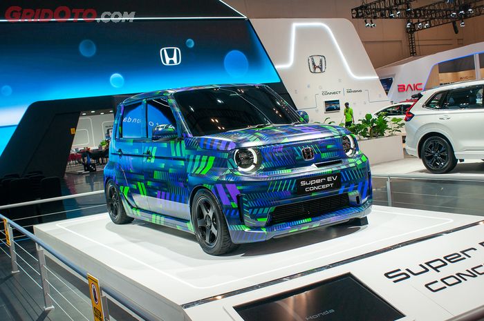 mobil baru, honda, honda n-one, GIIAS 2025, Honda Super EV Concept, Baru Nongol di GIIAS 2025, Versi Produksi Honda Super EV Sudah Ada Lho
