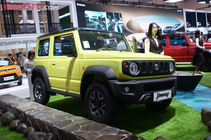 mobil baru, suzuki, Suzuki Jimny, Suzuki jimny 5 Doors, Suzuki di GIIAS 2025, Hidden Gem Milik Booth Suzuki GIIAS 2025 Ada di Balik Jimny Ini