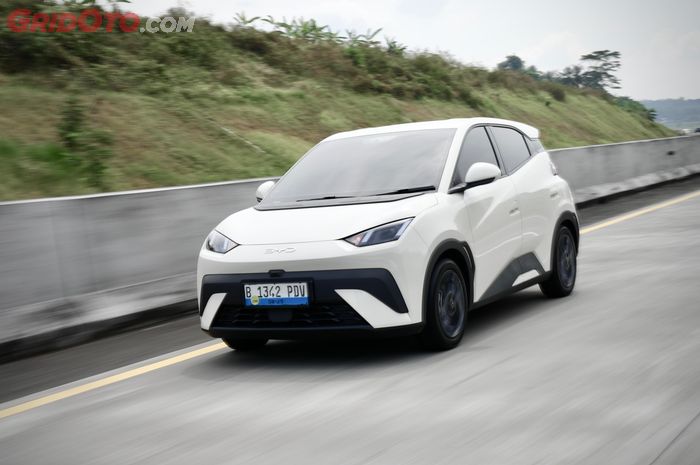 perjalanan jauh, mobil listrik, BYD Atto 1, Baru Juga Dijual, BYD Atto 1 Diuji Perjalanan Jauh Semarang-Yogyakarta