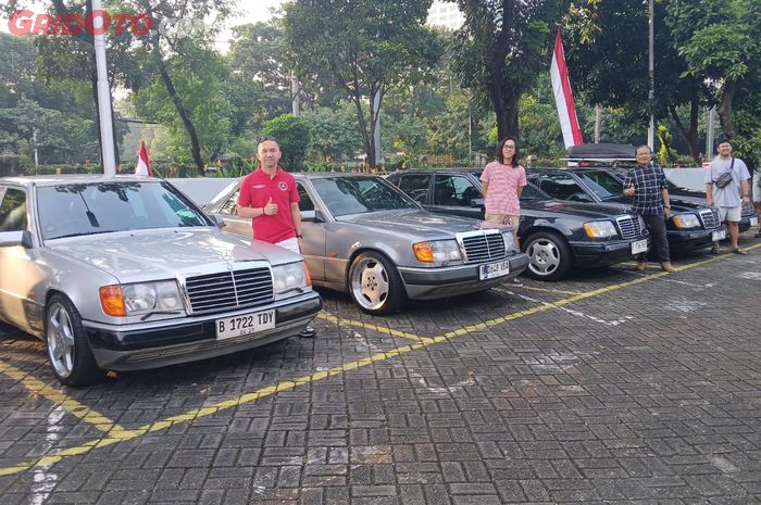 mercedes-benz, w124, gridoto, OTOMOTIF Merdeka Drive, Komunitas G15, Dari Kumpul-Kumpul Lanjut Ngebengkel